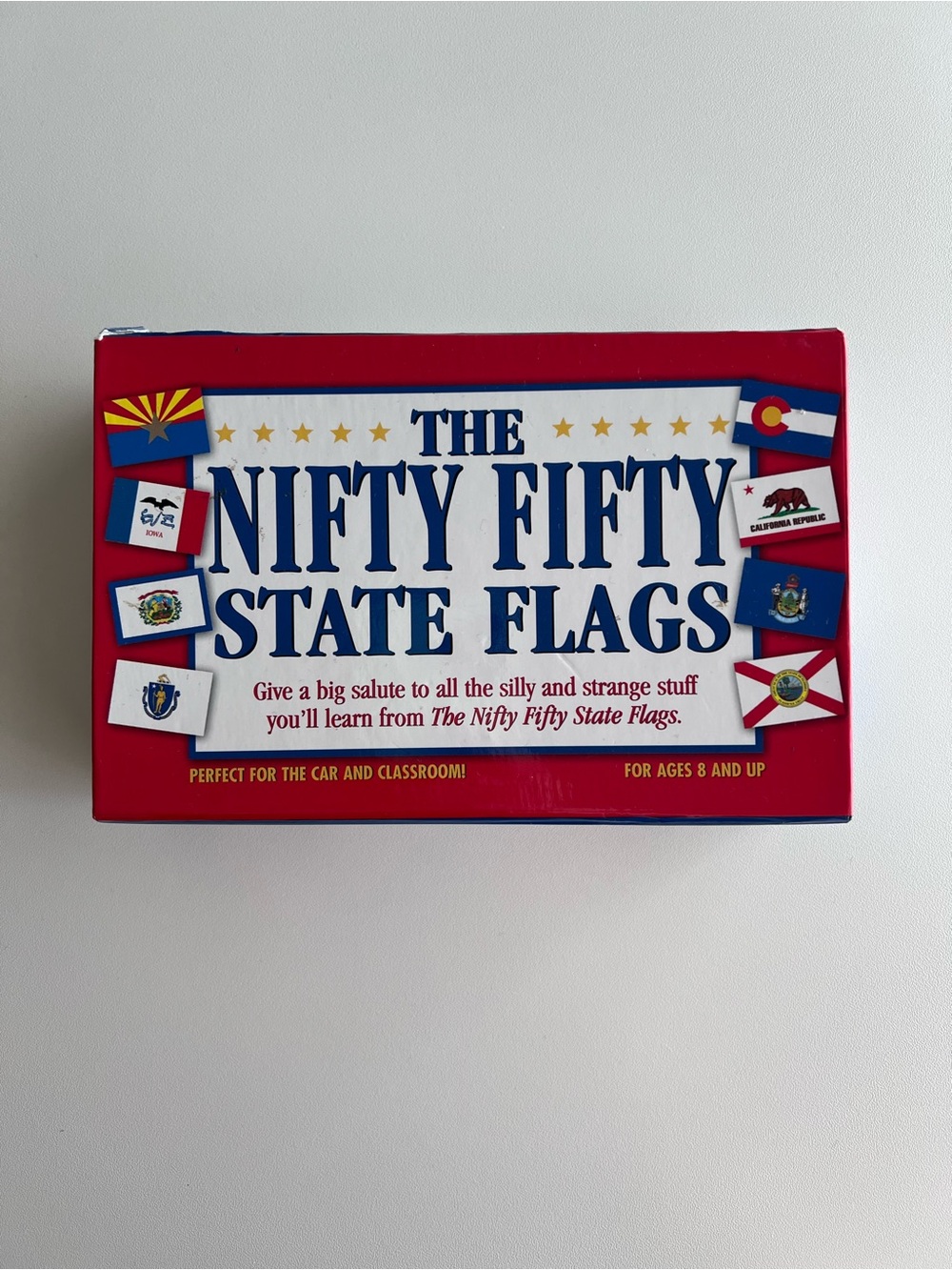 The Nifty Fifty United States State Flags Learning Card